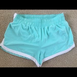 Gap Fit turquoise green athletic shorts medium